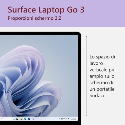 Notebook Microsoft Surface Laptop GO 3 I5 8/256GB