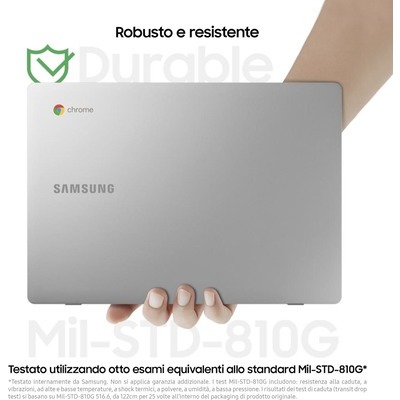 Notebook Samsung Chromebook 4+ titanio
