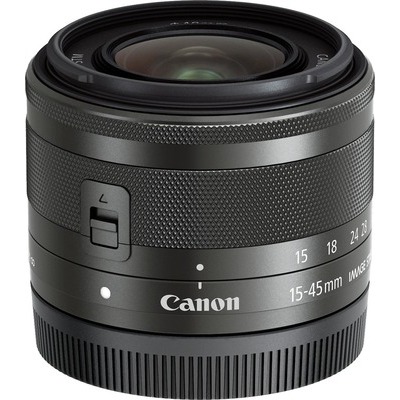Obiettivo Canon EF-M 15-45mm F/3.5-6.3 IS STM grafite