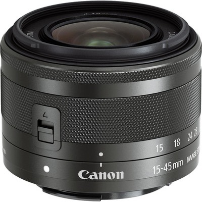 Obiettivo Canon EF-M 15-45mm F/3.5-6.3 IS STM grafite