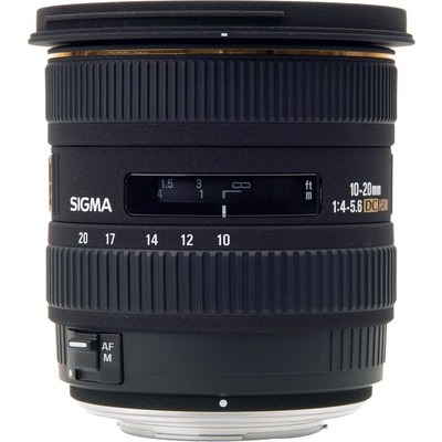 Obiettivo Sigma 10-20mm F4.5-5.6 CAN per Canon HSMEX DC