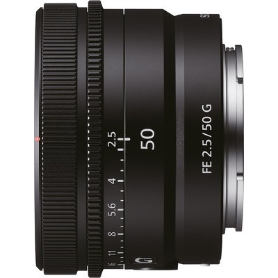 Obiettivo Sony FE 50mm f/2.5 G