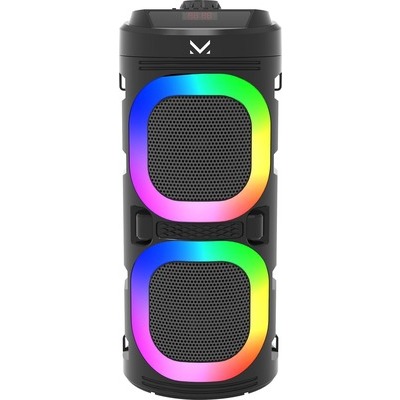 Party speaker portatile con tracolla Majestic Fire 9 BK colore nero