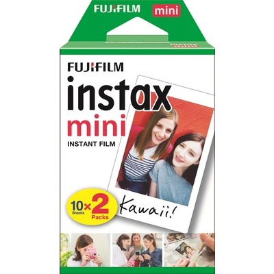 Pellicola Fujifilm 20 fogli twin pack per Instax mini 20 stampe