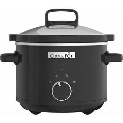Pentola elettrica Crockpot cottura lenta JP0002 capacita' 2,4 litri con timer e mantenimento cibo caldo slow cooker