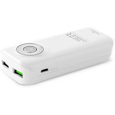 Powerbank Puro 4000 mAh white fast charger universale 2 USB