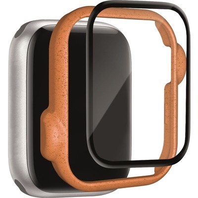 Puro Screen Protector 'Full Glue' con applicatore per Apple Watch Series 7-8-9 41mm Nero