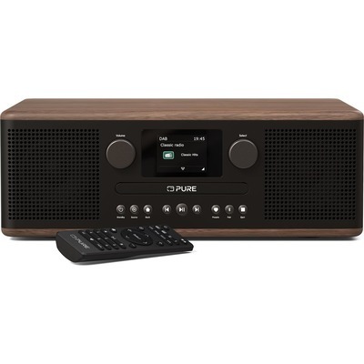 Radio PURE Classic C D6 Coffe black colore nero