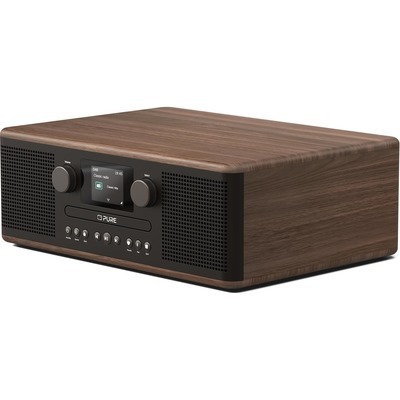 Radio PURE Classic C D6 Coffe black colore nero