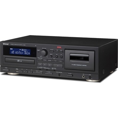 Registratore cassette più lettore CD Teac AD-850 colore nero