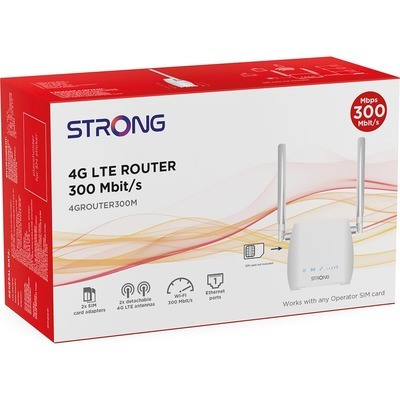 Router Strong 4G LTE Mini Router Wi-Fi 300 1 porta ethernet