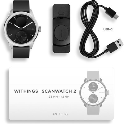 Scanwatch 2 Withings INW508 diametro 42mm black nero