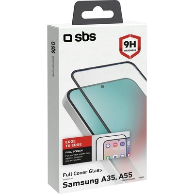 Screen protector SBS full cover vetro temperato per Samsung Galaxy A35/A55