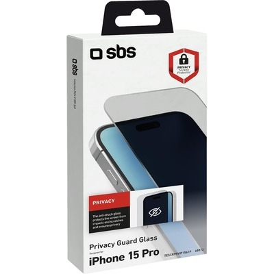 Screenglass SBS full cover privacy per iPhone 15 Pro