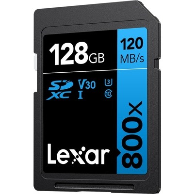 SD Lexar 800X 128GB SDXC