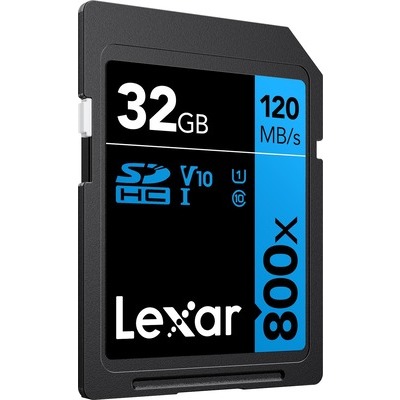 SD Lexar 800X 32GB SDHC