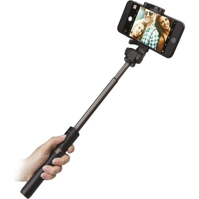 Selfie stick SBS e treppiedi wireless universale iOS e Android braccio telescopico in alluminio colore nero
