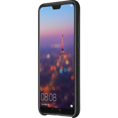 Silicon Gel Case per Huawei P20 colore black