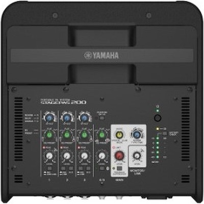 Sistema audio portatile professionale Yamaha STAGEPASS200BTR