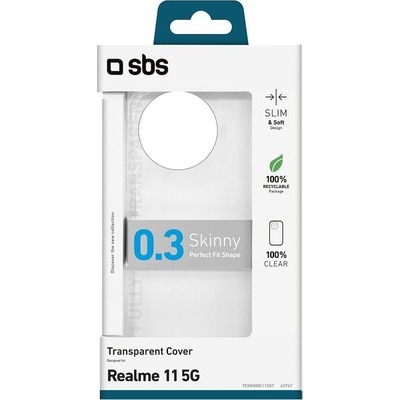 Skinny cover SBS per Realme 11 5G trasparente
