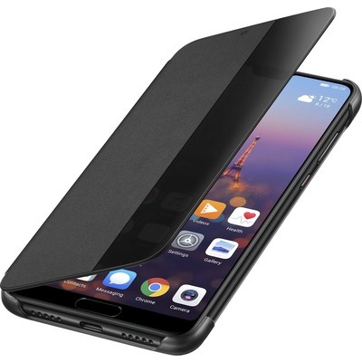 Smart Flip Case per Huawei P20 Pro colore black