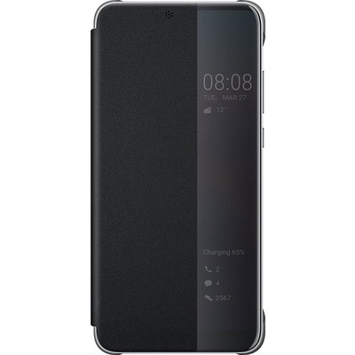 Smart Flip Case per Huawei P20 Pro colore black