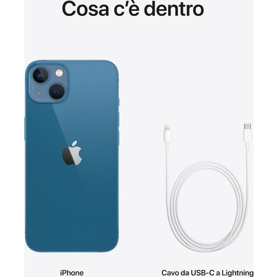 Smartphone Apple iPhone 13 128GB blu