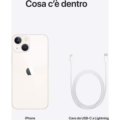 Smartphone Apple iPhone 13 Mini 512GB bianco