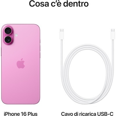 Smartphone Apple iPhone 16 Plus 256GB Pink