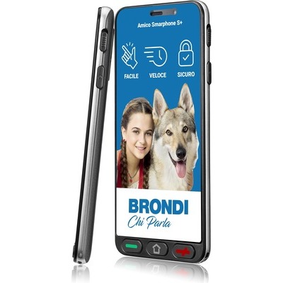 Smartphone Brondi Amico Smartphone S+ black nero