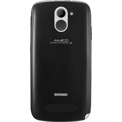 Smartphone Brondi Amico Smartphone XS con basetta di ricarica nero