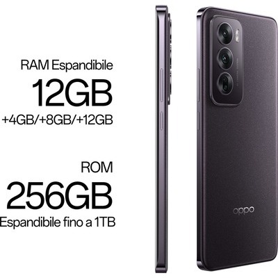 Smartphone Oppo Reno12 5G black brown