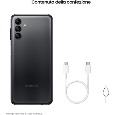 Smartphone Samsung Galaxy A04S black nero