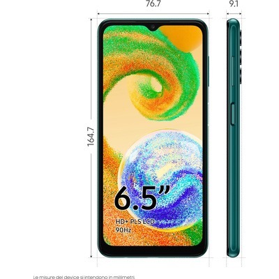 Smartphone Samsung Galaxy A04S green verde