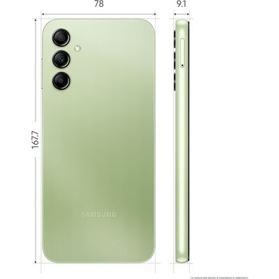 Smartphone Samsung Galaxy A14 4+128GB lime verde