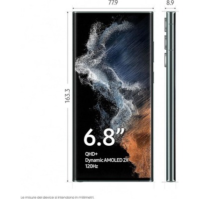 Smartphone Samsung Galaxy S22 Ultra 128GB verde