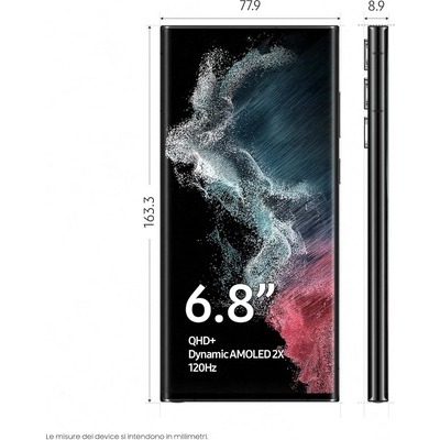 Smartphone Samsung Galaxy S22 Ultra 512GB nero