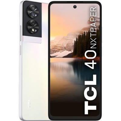 Smartphone TCL 40 Nxtpaper 8/256 opalescent bianco