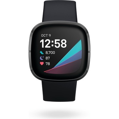 Smartwatch Fitbit Sense grafite/carbone