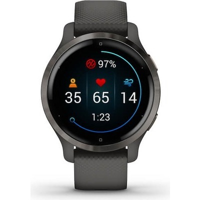 Smartwatch Garmin Venu 2S grey+slate grigio