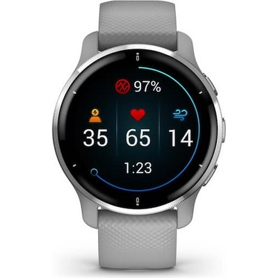 Smartwatch Garmin Venus 2 Plus GPS powder gray grigio