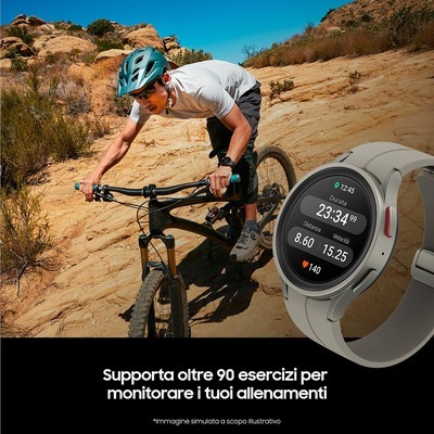Smartwatch Samsung Galaxy Watch 5 Pro titanio