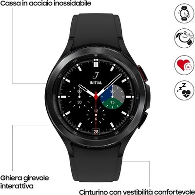 Smartwatch Samsung Watch Classic 46mm BT black nero