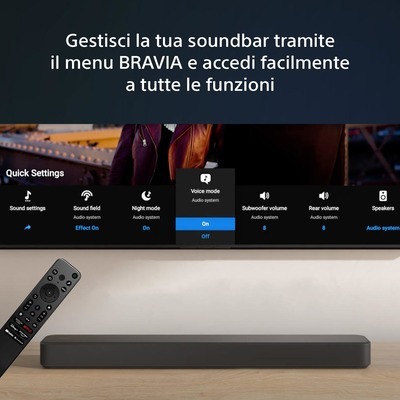 Soundbar Sony HTS2000 colore nero