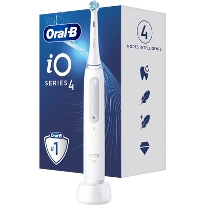 Spazzolino elettrico Oral-B Braun iO4 white bianco