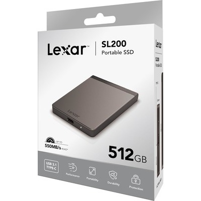 SSD LEXAR esterno 512GB SL200