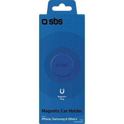 Supporto da bocchetta magnetico SBS blu