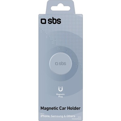 Supporto da bocchetta magnetico SBS silver