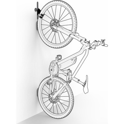 Supporto Meliconi da parete universale per biciclette ed e-bike