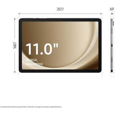 Tablet Samsung Galaxy Tab A9+ 4/64GB Wi-Fi grigio